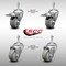 Service Caster 3.5 Inch SS Gray Poly 3/8 Inch Threaded Stem Caster Total Lock Brake SCC, 2PK SCC-SSTSTTL20S3514-PPUB-381615-2-S-2 - alternate 1